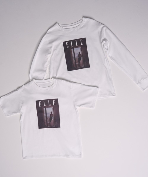 【セール】【ELLE×NERGY】UV Collaboration T-shirts（Tシャツ/カットソー）｜ELLE（エル）