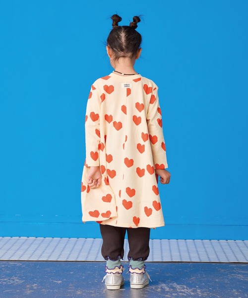 HOGAN RANCH WEAR(ホーガンランチウエア)の「キャンディペーパーナガソデワンピース(ワンピース・キッズ・パープル/ピンク/レッド/グリーン/ブルー/オフホワイト・80/90/95/100/110/120/130/140)」の14枚目の写真