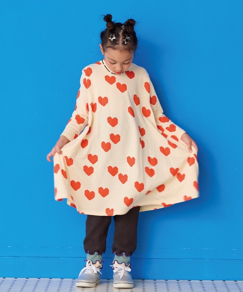 HOGAN RANCH WEAR(ホーガンランチウエア)の「キャンディペーパーナガソデワンピース(ワンピース・キッズ・パープル/ピンク/レッド/グリーン/ブルー/オフホワイト・80/90/95/100/110/120/130/140)」の18枚目の写真