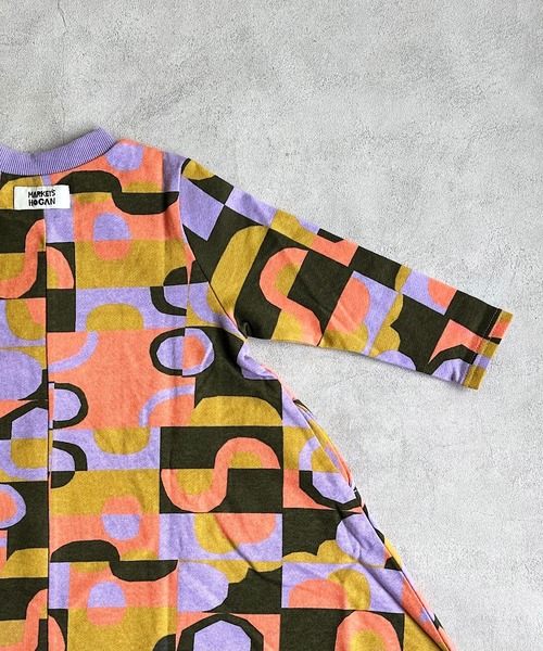 HOGAN RANCH WEAR(ホーガンランチウエア)の「キャンディペーパーナガソデワンピース(ワンピース・キッズ・パープル/ピンク/レッド/グリーン/ブルー/オフホワイト・80/90/95/100/110/120/130/140)」の22枚目の写真