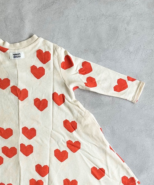 HOGAN RANCH WEAR(ホーガンランチウエア)の「キャンディペーパーナガソデワンピース(ワンピース・キッズ・パープル/ピンク/レッド/グリーン/ブルー/オフホワイト・80/90/95/100/110/120/130/140)」の13枚目の写真