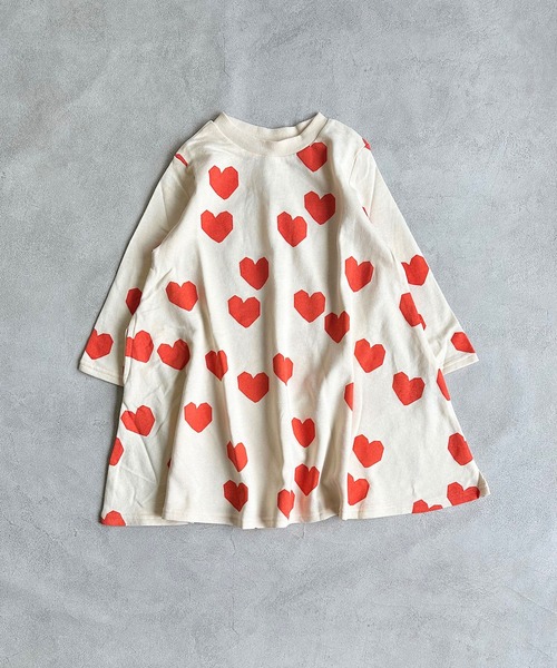 HOGAN RANCH WEAR(ホーガンランチウエア)の「キャンディペーパーナガソデワンピース(ワンピース・キッズ・パープル/ピンク/レッド/グリーン/ブルー/オフホワイト・80/90/95/100/110/120/130/140)」の12枚目の写真