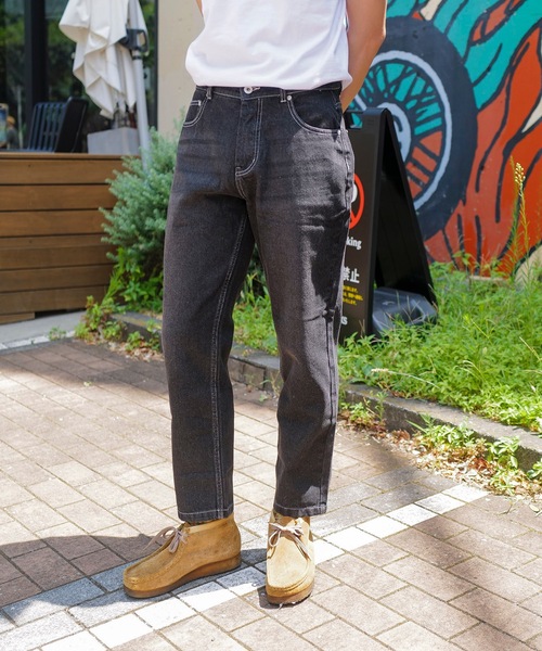 roial(ロイアル)の「DENIM/ROIAL(ロイアル)デニムパンツ ジーンズ(デニムパンツ・メンズ・ブラック/ダークインディゴブルー・X-LARGE/MEDIUM/LARGE)」の12枚目の写真