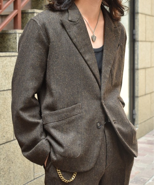Noen（ノエン）の「アンカーラペルツイードジャケット