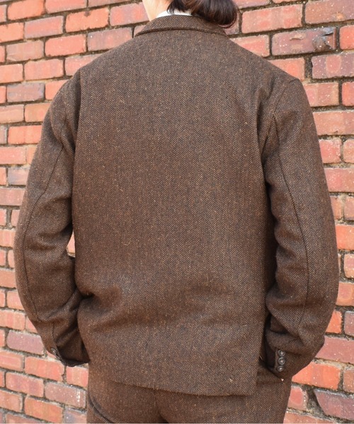 アンカーラペルツイードジャケット【セットアップ対応】（テーラード