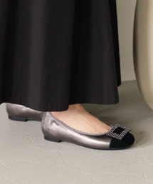 STACCATO スタッカート　シルバー バレーシューズ　パンプス 楽天市場】エリーゼバレエシューズ STACCATO スタッカート