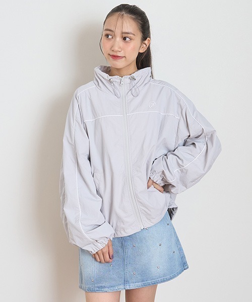 専用 新品タグ付ラブトキシック【撥水】パイピングナイロンブルゾン 160 他3点 LOVETOXIC（ラブトキシック）の「【撥水】パイピングナイロン