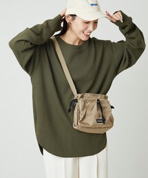 FREAK'S STORE（フリークスストア）の「限定展開　ワッフル クルーネック チュニック プルオーバー（Tシャツ/カットソー・レディース）」