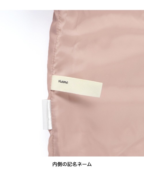 BRANSHES（ブランシェス）の「ハートキルティングジャケット（ブルゾン・キッズ・ブラック/ピンク・140cm/150cm/90cm/100cm/110cm/120cm/130cm）」の10枚目の写真