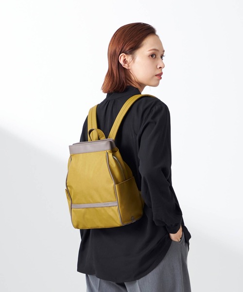 Y'SACCS（イザック）の「トラベル ホライズンミニリュック（バックパック/リュック・レディース・ダークグレー/ベージュ/レッド系その他/ライトグリーン/ブラック/ライトブルー・FREE）」の12枚目の写真
