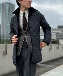 Traditional Weatherwear | 【Traditional WeatherWear】別注 DERBY HOOD キルティングジャケット(ブルゾン)