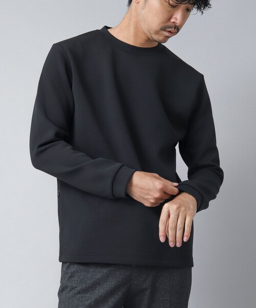 NOLLEY’S（ノーリーズ）の「【ACTIVE SECT】《限定展開 / 吸水速乾 / 抗菌防臭》ファンクショナルダンボールロンT（Tシャツ/カットソー・メンズ・ホワイト/ブラック/ダークネイビー/グレイッシュブルー・S/L/XL/M）」の3枚目の写真