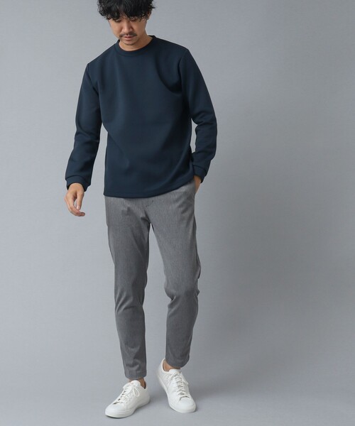 NOLLEY’S（ノーリーズ）の「【ACTIVE SECT】《限定展開 / 吸水速乾 / 抗菌防臭》ファンクショナルダンボールロンT（Tシャツ/カットソー・メンズ・ホワイト/ブラック/ダークネイビー/グレイッシュブルー・S/L/XL/M）」の11枚目の写真