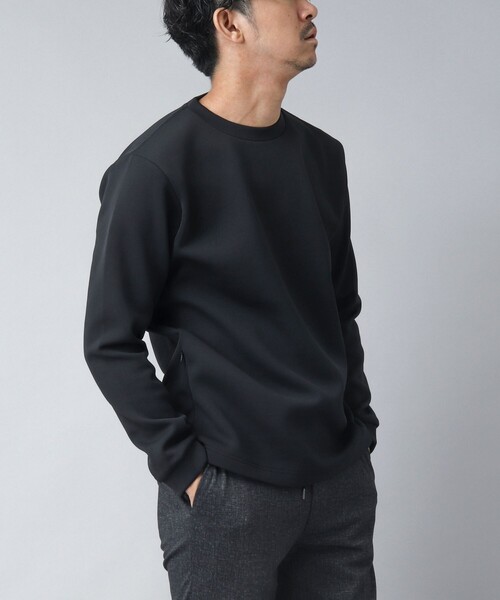 NOLLEY’S（ノーリーズ）の「【ACTIVE SECT】《限定展開 / 吸水速乾 / 抗菌防臭》ファンクショナルダンボールロンT（Tシャツ/カットソー・メンズ・ホワイト/ブラック/ダークネイビー/グレイッシュブルー・S/L/XL/M）」の14枚目の写真