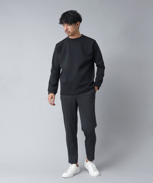 NOLLEY’S（ノーリーズ）の「【ACTIVE SECT】《限定展開 / 吸水速乾 / 抗菌防臭》ファンクショナルダンボールロンT（Tシャツ/カットソー・メンズ・ホワイト/ブラック/ダークネイビー/グレイッシュブルー・S/L/XL/M）」の22枚目の写真