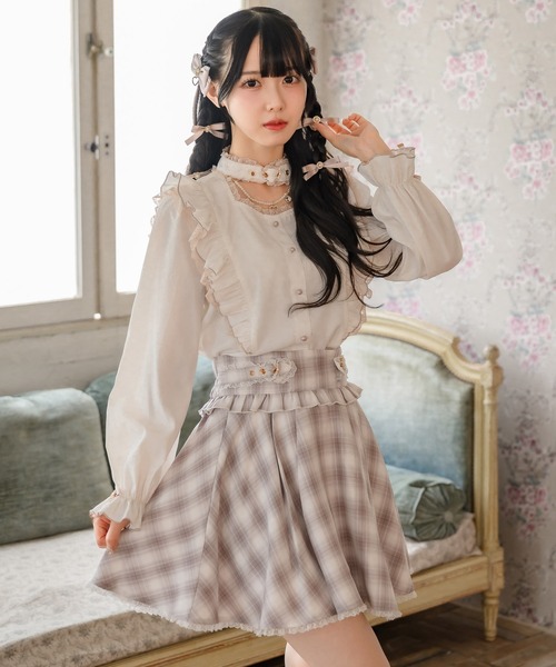 ROJITA(ロジータ)の「サイドバックルスカート(スカート・レディース・その他/ブラック/ピンク・FREE)」の9枚目の写真