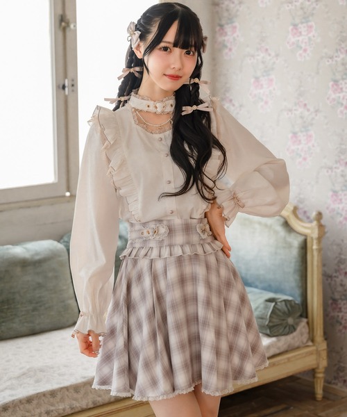 ROJITA(ロジータ)の「サイドバックルスカート(スカート・レディース・その他/ブラック/ピンク・FREE)」の7枚目の写真