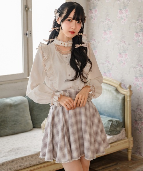 ROJITA(ロジータ)の「サイドバックルスカート(スカート・レディース・その他/ブラック/ピンク・FREE)」の11枚目の写真