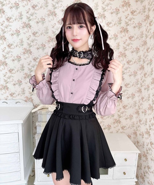 ROJITA(ロジータ)の「サイドバックルスカート(スカート・レディース・その他/ブラック/ピンク・FREE)」の14枚目の写真