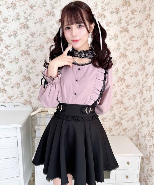ROJITA(ロジータ)の「サイドバックルスカート(スカート・レディース・その他/ブラック/ピンク・FREE)」の16枚目の写真