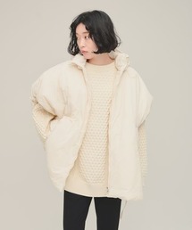 eL(エル)の【eL】Puffer Big Vest/130744(ポンチョ)