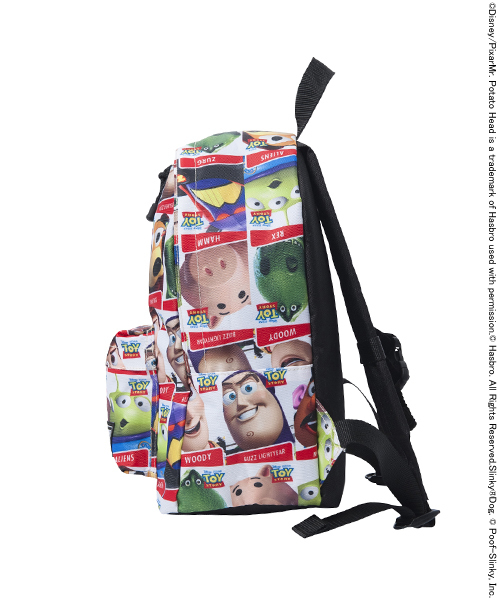 X-girl Stages(エックスガールステージス)の「【Disney(ディズニー)】TOYSTORY/BACKPACK(バックパック/リュック・キッズ・ホワイト・MEDIUM)」の3枚目の写真