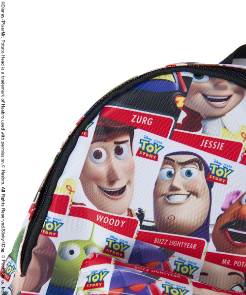 X-girl Stages(エックスガールステージス)の「【Disney(ディズニー)】TOYSTORY/BACKPACK(バックパック/リュック・キッズ・ホワイト・MEDIUM)」の6枚目の写真