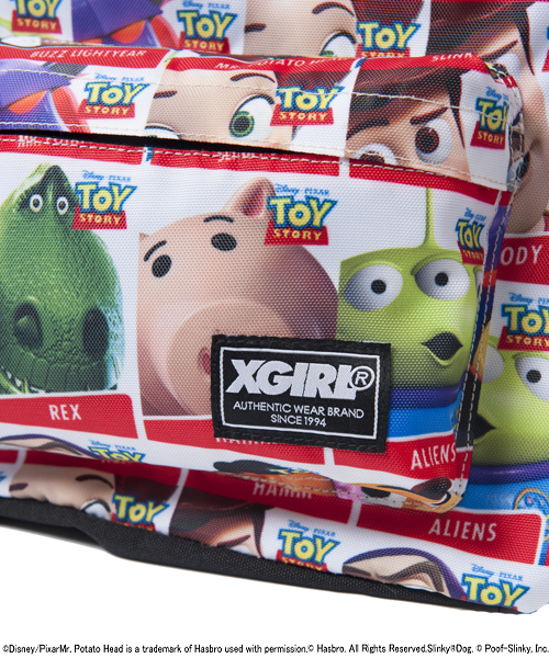 X-girl Stages(エックスガールステージス)の「【Disney(ディズニー)】TOYSTORY/BACKPACK(バックパック/リュック・キッズ・ホワイト・MEDIUM)」の7枚目の写真
