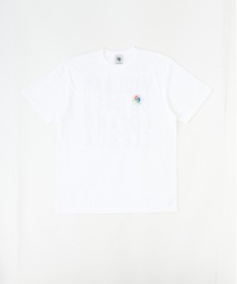 Viola&Roses Circle corecolor logo Back Print Tshirt