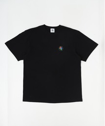 Viola&Roses Circle corecolor logo Back Print Tshirt