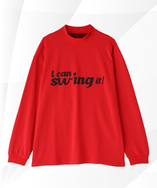 セール】nano universe GOLF/NUGサーモソーラープリントモックネックCS