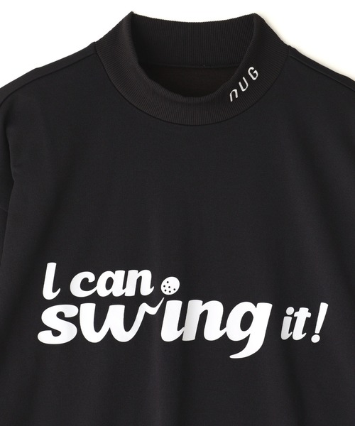 セール】nano universe GOLF/NUGサーモソーラープリントモックネックCS