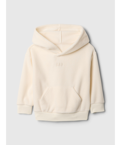 GAP（ギャップ）の「Babygap リラックス Gapロゴ ポーラフリースパーカー（パーカー・キッズ・ブラック/ネイビー/アイボリー・105cm/90cm/80ｃｍ/100cm/70cm/110cm/95cm）」の2枚目の写真