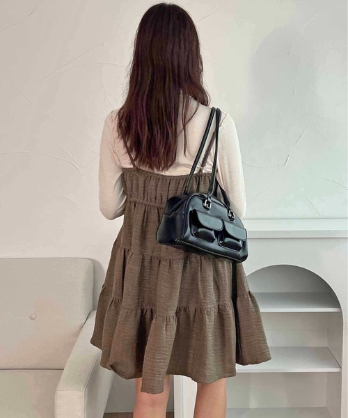 apres jour clair(アプレジュールクレア)の「【apres jour clair】レース切り替えキャミチュニック【ZOZOTOWN限定アイテム】(キャミソール・レディース・モカ/ボルドー/ブラウン系その他・X-LARGE/フリー)」の7枚目の写真