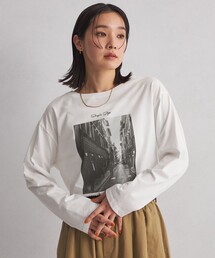 green label relaxing | ＜at ease＞フォトプリント カットソー(Tシャツ/カットソー)