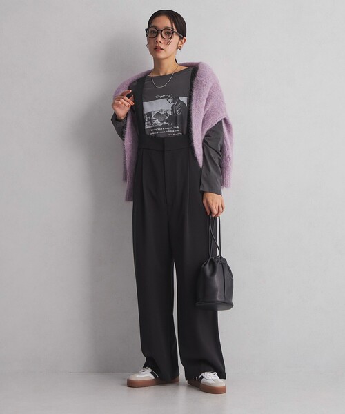 green label relaxing(グリーンレーベルリラクシング)の「<at ease>フォトプリント カットソー(Tシャツ/カットソー・レディース・ホワイト/ダークグレー・FREE)」の14枚目の写真