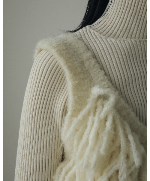 トップス anuke 2way Knit Bustier 予約受付中】 ànuke online Bustier2way Knit 2way / store