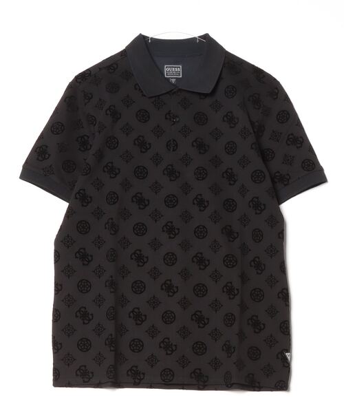 SS Flocked Peony Polo
