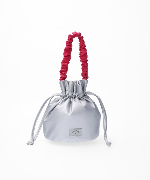 CONVERSE(コンバース)の「【CONVERSE/コンバース】FURILL MINI BAG/フリルミニバッグ/フェイクレザー/コンバース(ハンドバッグ・レディース・イエロー/レッド/グリーン/グレー/ブルー・FREE)」の6枚目の写真