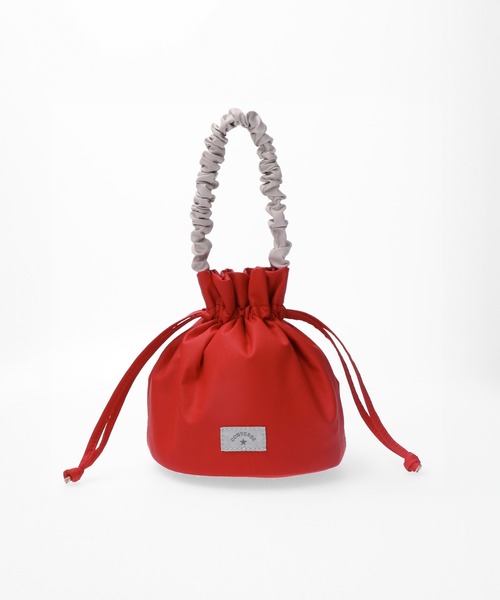 CONVERSE(コンバース)の「【CONVERSE/コンバース】FURILL MINI BAG/フリルミニバッグ/フェイクレザー/コンバース(ハンドバッグ・レディース・イエロー/レッド/グリーン/グレー/ブルー・FREE)」の7枚目の写真