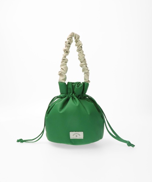 CONVERSE(コンバース)の「【CONVERSE/コンバース】FURILL MINI BAG/フリルミニバッグ/フェイクレザー/コンバース(ハンドバッグ・レディース・イエロー/レッド/グリーン/グレー/ブルー・FREE)」の10枚目の写真