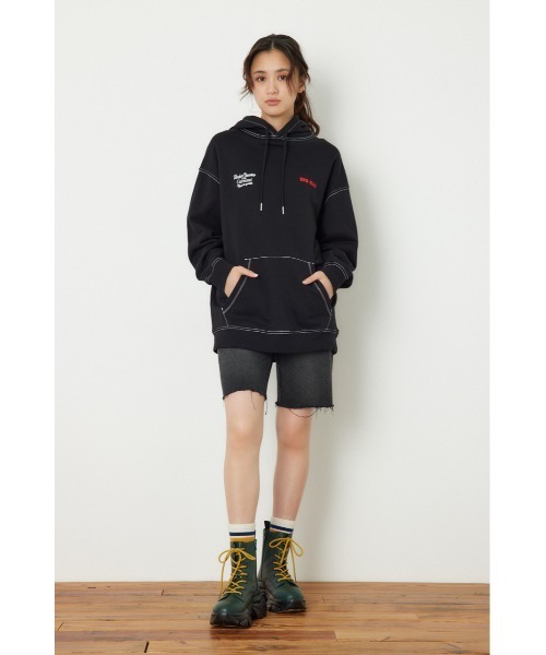 BIG MAC（ビッグマック）の「【BIG MAC】PAINTER パーカー（パーカー・レディース・ブラック/オフホワイト/ブルー・FREE）」の20枚目の写真