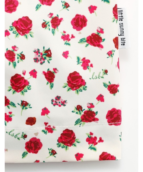 Little sunny bite(リトルサニーバイト)の「【Little Sunny Bite】rose nylon jacket(ナイロンジャケット・レディース・ブラック/アイボリー/ピンク・MEDIUM/SMALL)」の15枚目の写真