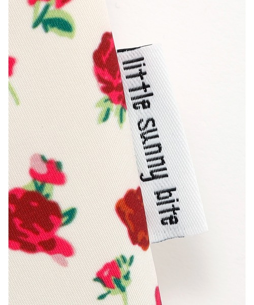 Little sunny bite(リトルサニーバイト)の「【Little Sunny Bite】rose nylon jacket(ナイロンジャケット・レディース・ブラック/アイボリー/ピンク・MEDIUM/SMALL)」の14枚目の写真