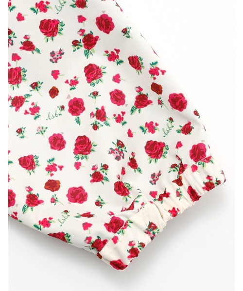 Little sunny bite(リトルサニーバイト)の「【Little Sunny Bite】rose nylon jacket(ナイロンジャケット・レディース・ブラック/アイボリー/ピンク・MEDIUM/SMALL)」の13枚目の写真