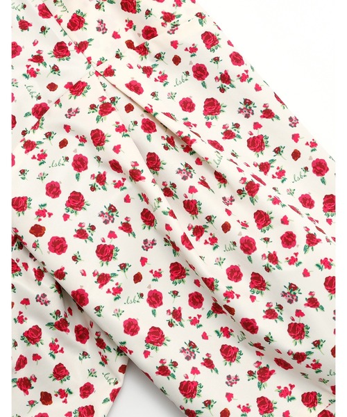 Little sunny bite(リトルサニーバイト)の「【Little Sunny Bite】rose nylon jacket(ナイロンジャケット・レディース・ブラック/アイボリー/ピンク・MEDIUM/SMALL)」の11枚目の写真