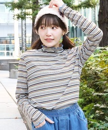 チチカカ | 配色メロウタートルネックインナー(Tシャツ/カットソー)