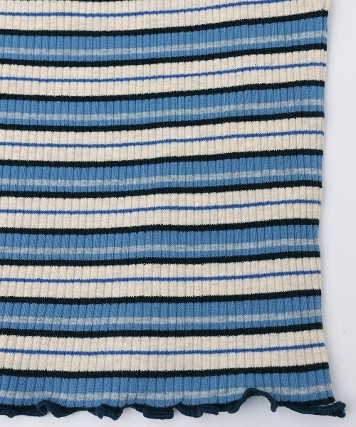 チチカカ（チチカカ）の「配色メロウタートルネックインナー（Tシャツ/カットソー・レディース・レッド/ブラック/ブルー・FREE）」の22枚目の写真