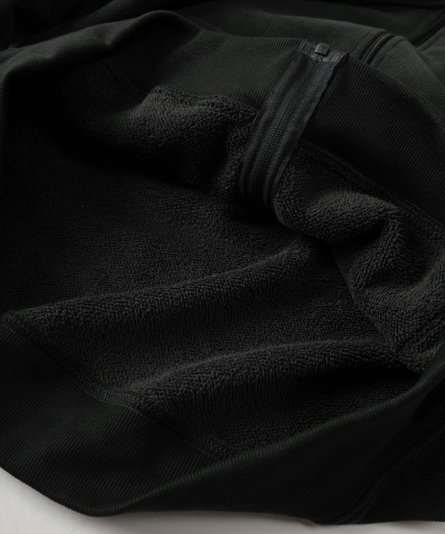 CONVERSE(コンバース)の「【CONVERSE/コンバース】ブランドロゴワッペン ワンポイントサガラ刺繍 裏ボアジップアップパーカー/フーディ―/ワイドシルエット(パーカー・メンズ・ブラック/ベージュ/グリーン・L/M/XL)」の12枚目の写真