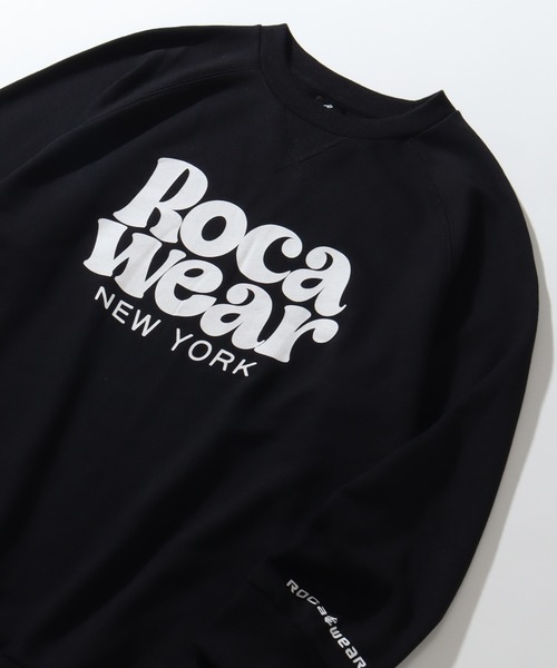 ROCAWEAR(ロカウェア)の「【ROCAWEAR/ロカウェア】ロゴスウェットトレーナー(スウェット・メンズ・ベージュ/ホワイト/ブラック・M/L/XL)」の16枚目の写真